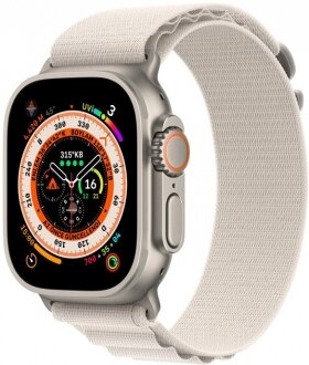 Apple Watch Ultra Titanyum Kasa ve Yıldız Işığı Alpine Loop Akıllı Saat kullananlar yorumlar